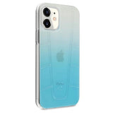 Mercedes MEHCP12SCLGBL iPhone 12 mini 5,4" Niebieski/blå hardcase Transparent Line