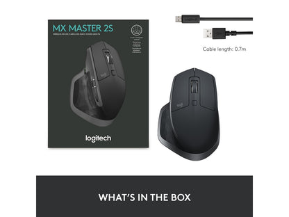 Logitech MX Master 2S trådløs mus (sort)