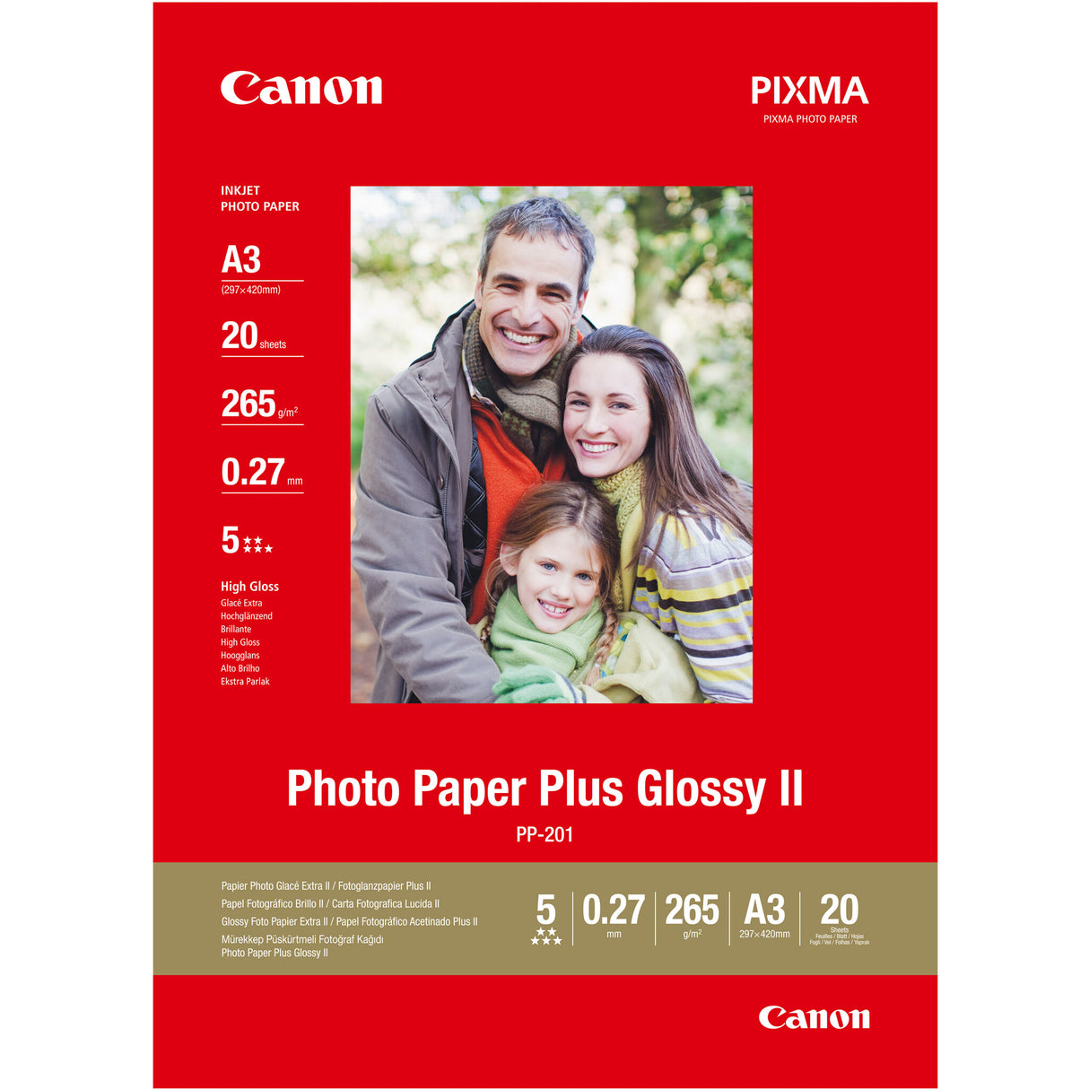 Canon 2311B020 fotopapir A3 Højglans
