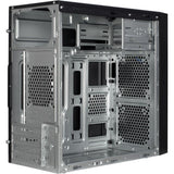 Inter-Tech IT-6505 Reto Tower Micro ATX Sort