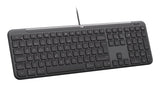 Logitech Signature Slim K620 For Business tastatur Universel USB QWERTY US International Grafit