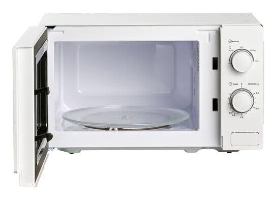ScanDomestic MWS20W Sort, Hvid Solo mikroovn Bordplade 20 L 700 W