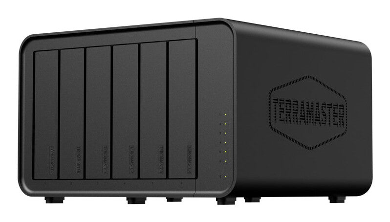 TerraMaster F6-424 NAS & lagringsserver Desktop Intel® N N95 8 GB DDR5 Sort
