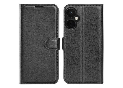 OnePlus Nord CE 3 Lite 5G / Nord N30 5G - Læder cover / pung - Sort