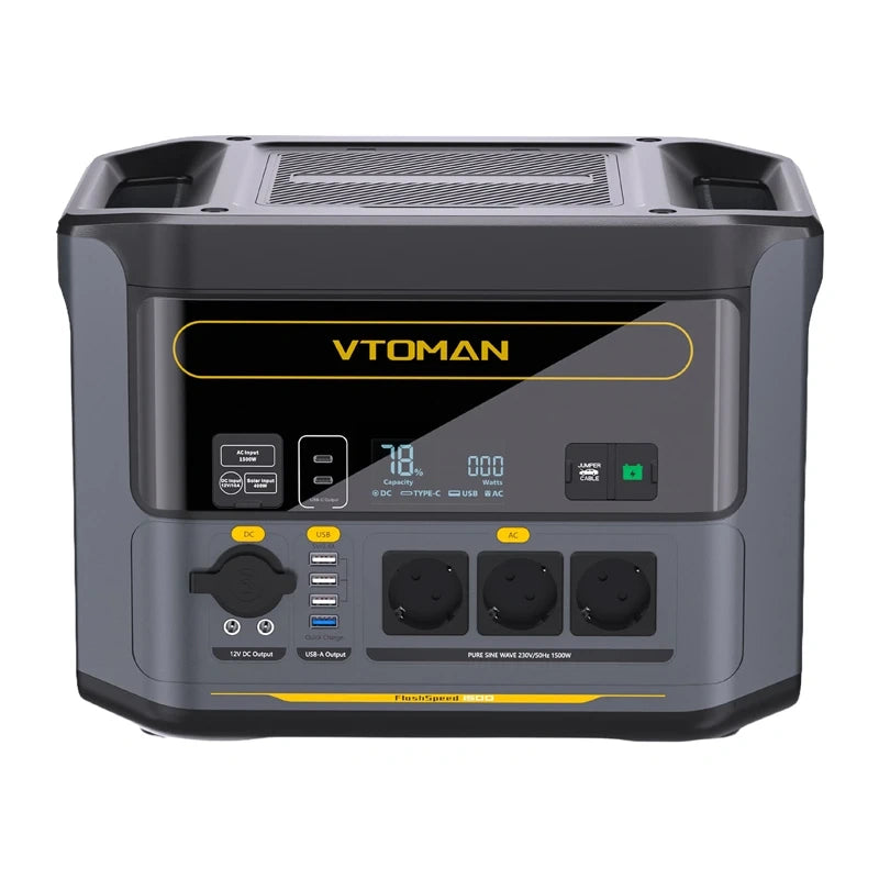 Bærbar kraftværk VTOMAN FlashSpeed1500 1500W