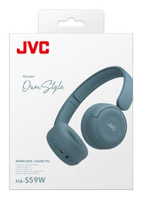JVC HA-S59W Headset Kabel & trådløs Musik/hverdag USB Type-C Bluetooth Blå