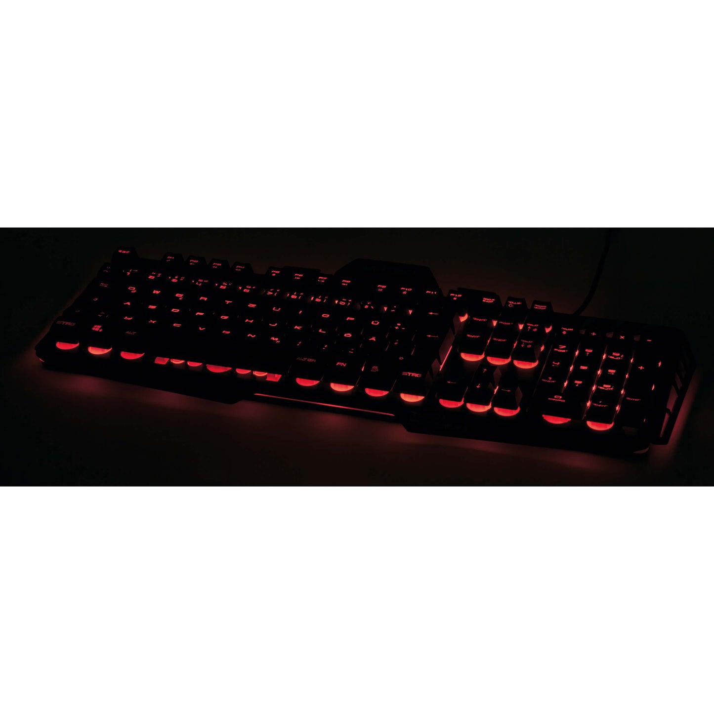 URAGE Gaming Keyboard Cyberboard Metal illuminated