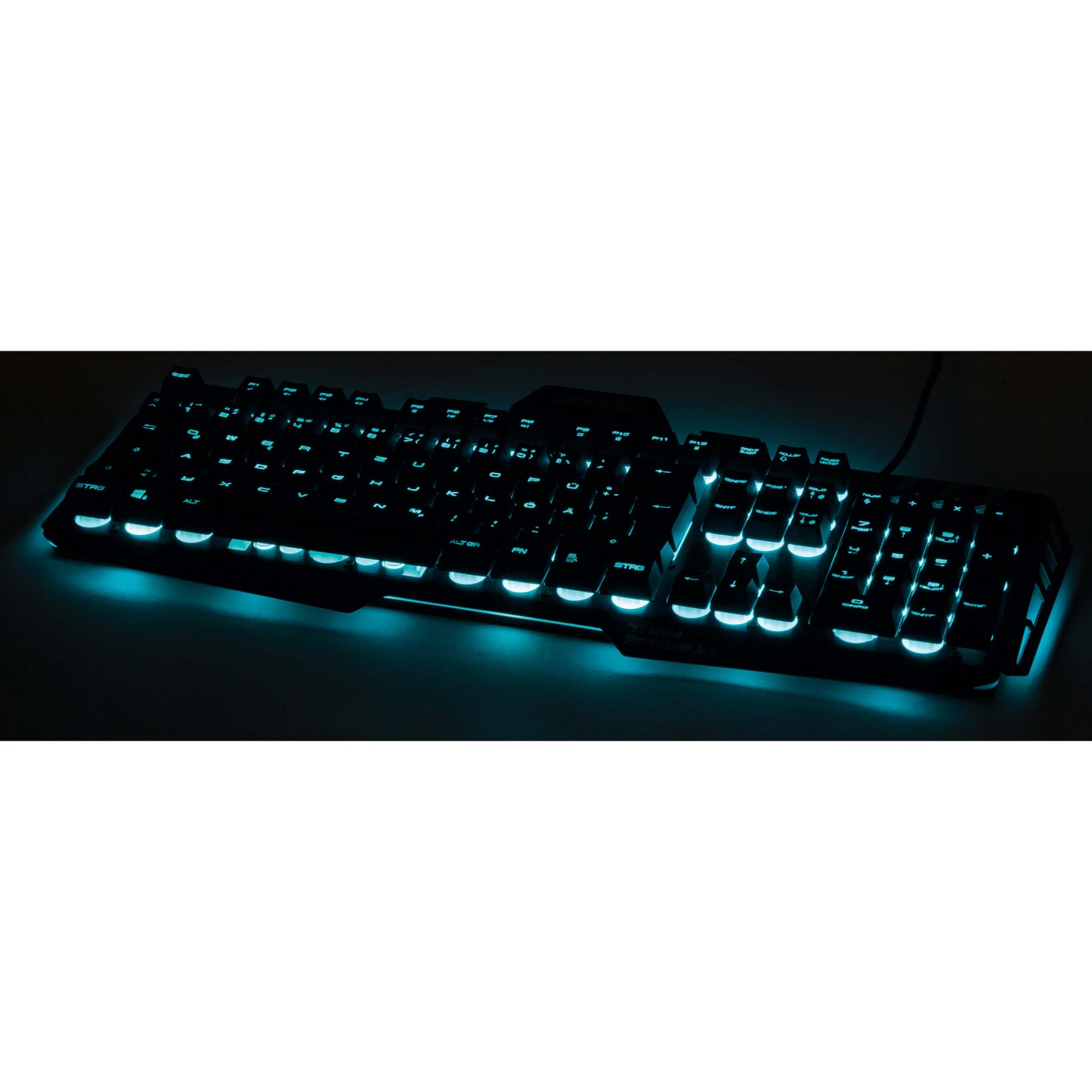 URAGE Gaming Keyboard Cyberboard Metal illuminated