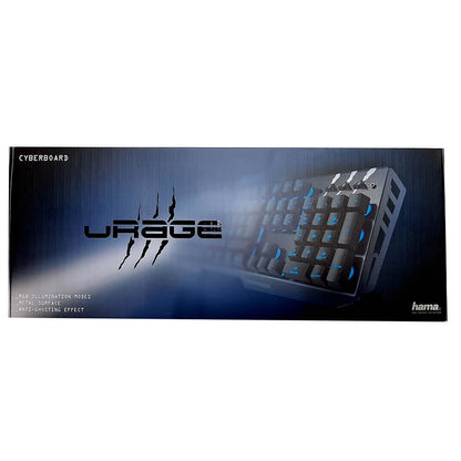 URAGE Gaming Keyboard Cyberboard Metal illuminated