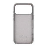 Mobilcover med Silikone Feel Concrete - iPhone 17 Pro Max