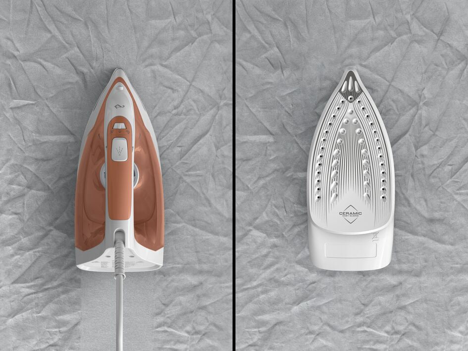 Tefal Virtuo 30 FV2C40E0 Tør & dampstrygejern 2000W Orange