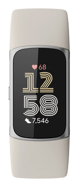Fitbit Charge 6 AMOLED Aktivitetstracker til håndled Sølv