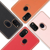 Dux Ducis Yolo elegant kuffert lavet af blødt TPU og PU læder til Samsung Galaxy M30s pink