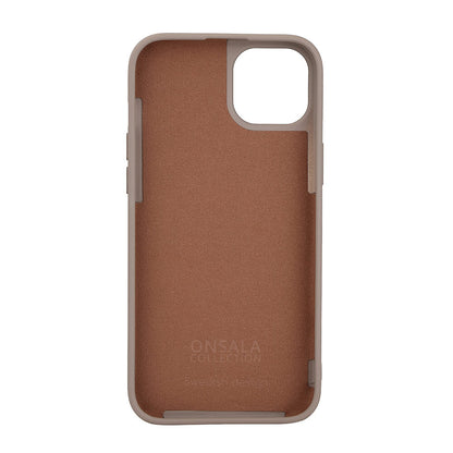 ONSALA Back Sil Touch Genbrugt MagSerie iPhone 15 Plus Sommersand