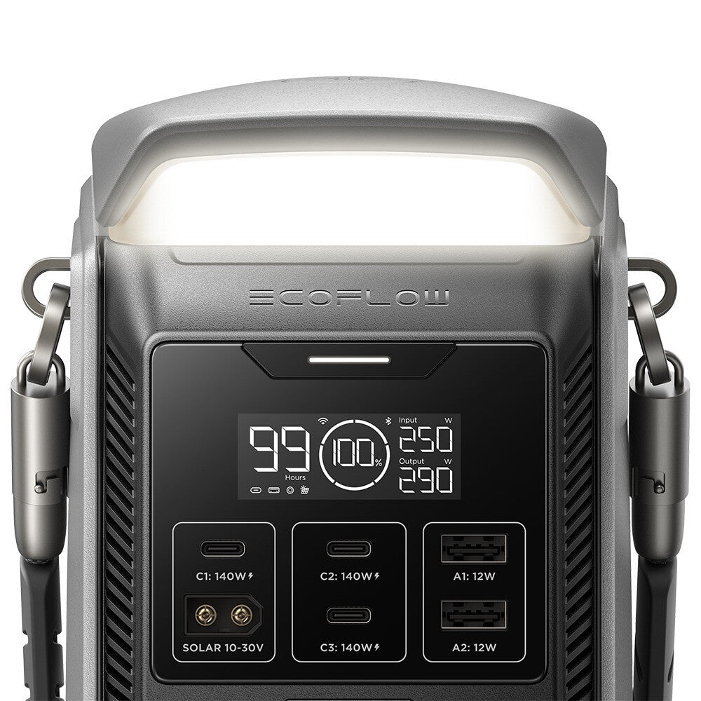 EcoFlow TRAIL Plus 300 DC Bærbar energistation 6 Lithium Nickel Manganese Cobalt Oxide (LiNMC) 300 W 2,26 kg