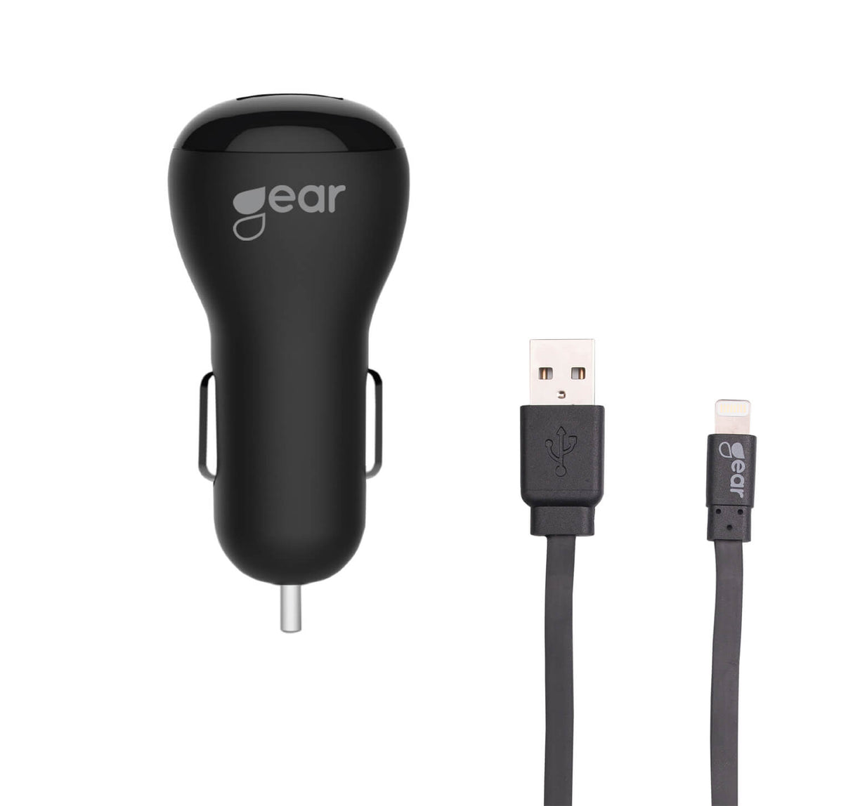 Gear Lader 12/24 V 1x Usb 1 A + Lightning Kabel 1.0m Mfi