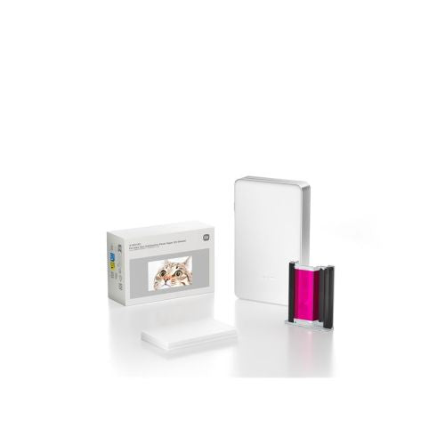 Xiaomi Mi Portable Dye-Sublimation Photo Printer Paper (2x3-tommer, 20-ark) EU BHR082NGL