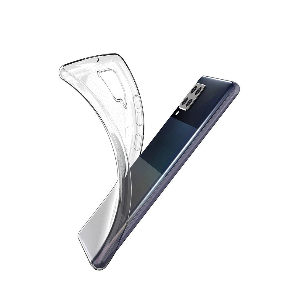 Ultra Clear 0,5 mm Gel TPU Cover til Samsung Galaxy A12 / Galaxy M12 gennemsigtige