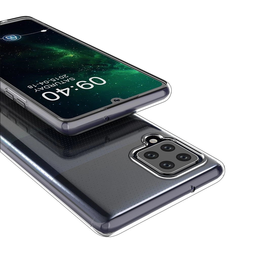 Ultra Clear 0,5 mm Gel TPU Cover til Samsung Galaxy A12 / Galaxy M12 gennemsigtige