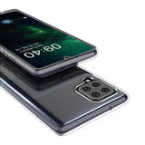 Ultra Clear 0,5 mm Gel TPU Cover til Samsung Galaxy A12 / Galaxy M12 gennemsigtige