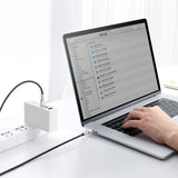 Baseus Cafule Series Metal Data USB-C / USB-C PD QC SCP 100W 5A 2 m kabel - sort