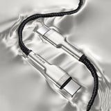 Baseus Cafule Series Metal Data USB-C / USB-C PD QC SCP 100W 5A 2 m kabel - grøn