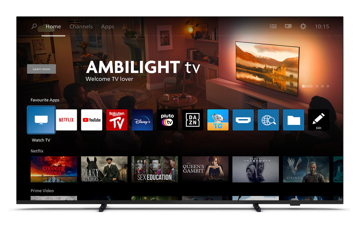 Philips 50PUS8079/12 TV 127 cm (50") 4K Ultra HD Smart TV Wi-Fi Sort 350 cd/m²