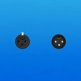 Ugreen AV130 66719 audio XLR (kvindelig) - XLR (mandlig) kabel til mikrofon / forstærker 5m - sort