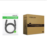 Ugreen AV130 66719 audio XLR (kvindelig) - XLR (mandlig) kabel til mikrofon / forstærker 5m - sort