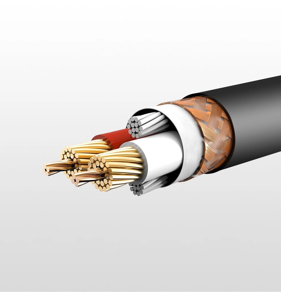 Ugreen AV130 66719 audio XLR (kvindelig) - XLR (mandlig) kabel til mikrofon / forstærker 5m - sort
