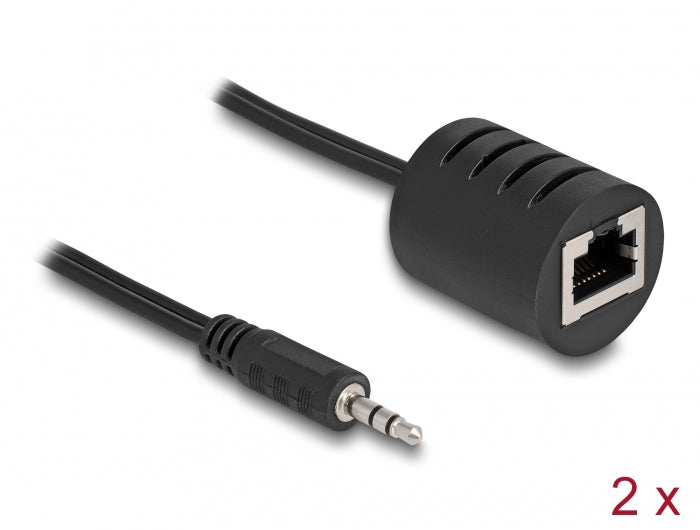 Delock Lyd adapter Sort