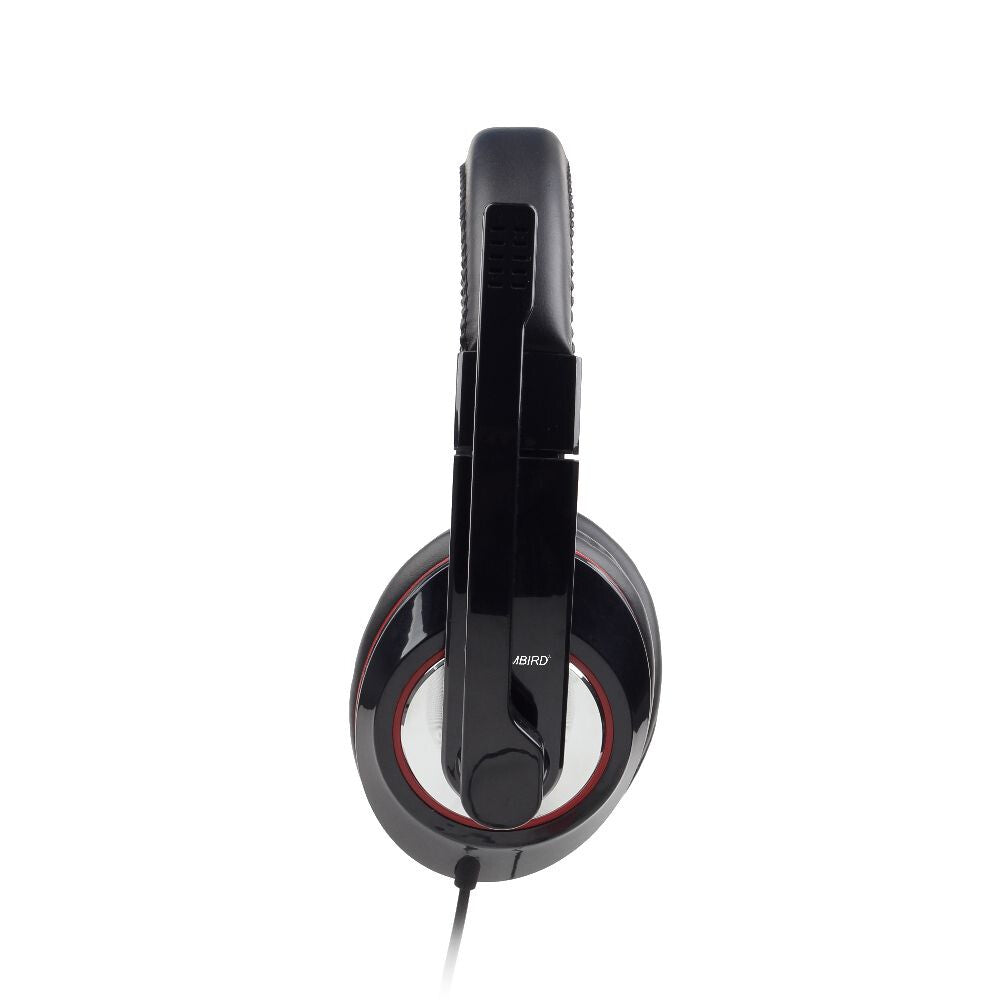 Gembird MHS-U-001 hovedtelefoner/headset Ledningsført Opkald/musik Sort