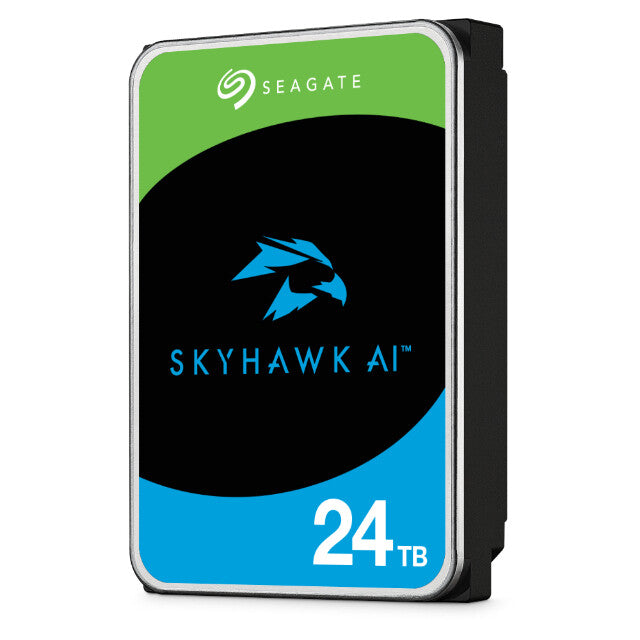 Seagate SkyHawk AI harddisk 24 TB 7200 rpm 512 MB 3.5" Serial ATA III