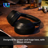 Sony WHULT900NB hovedtelefoner/headset Kabel & trådløs Opkald/musik Bluetooth Sort
