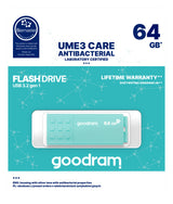 Goodram UME3 USB-nøgle 64 GB USB Type-A 3.2 Gen 1 (3.1 Gen 1) Turkis