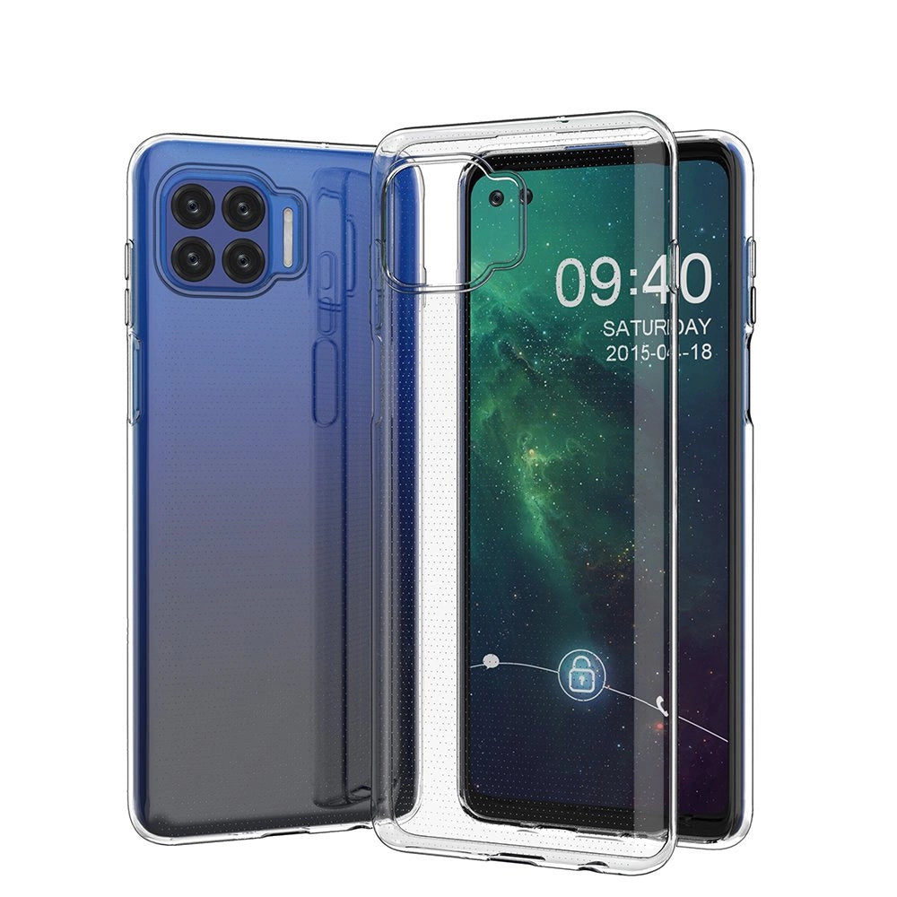 Ultra Clear 0,5 mm Case Gel TPU Cover til Motorola Moto G 5G Plus gennemsigtig