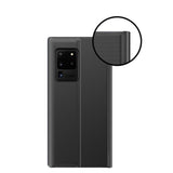 Nye Sleep Case Bookcase Type Case med kickstand funktion til Samsung Galaxy A72 4G blå