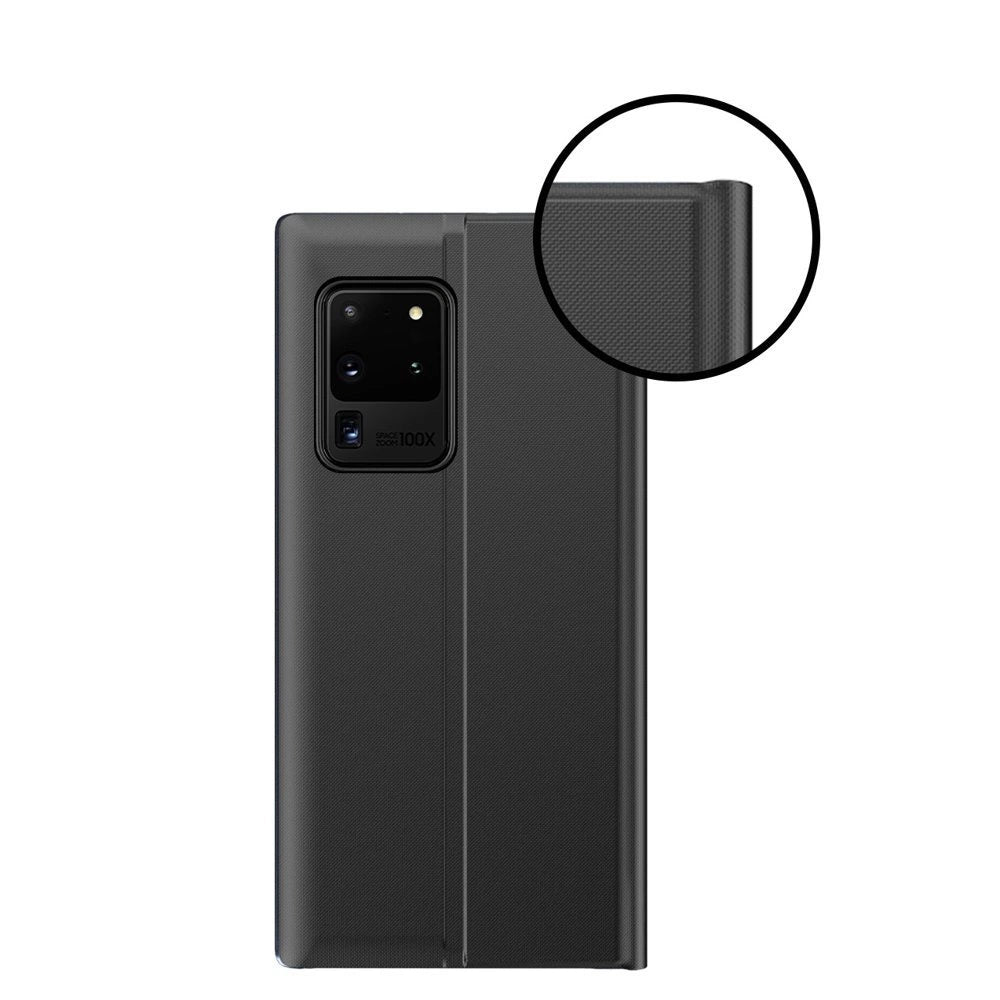 Nye Sleep Case Bookcase Type Case med kickstand funktion til Samsung Galaxy A72 4G lyserød