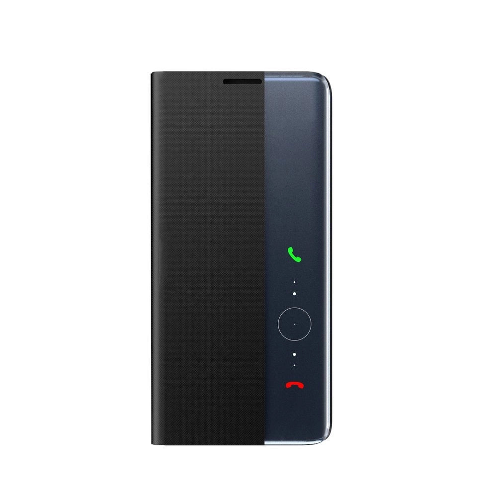 Nye Sleep Case Bookcase Type Case med kickstand funktion til Samsung Galaxy A72 4G lyserød