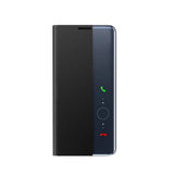 Nye Sleep Case Bookcase Type Case med kickstand funktion til Samsung Galaxy A72 4G lyserød