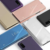 Clear View Case cover til Samsung Galaxy A72 4G blå