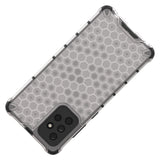 Honeycomb Case rustning med TPU Bumper til Samsung Galaxy A72 4G sort