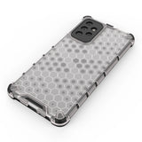 Honeycomb Case rustning med TPU Bumper til Samsung Galaxy A72 4G blå