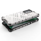 Honeycomb Case rustning med TPU Bumper til Samsung Galaxy A32 5G grøn
