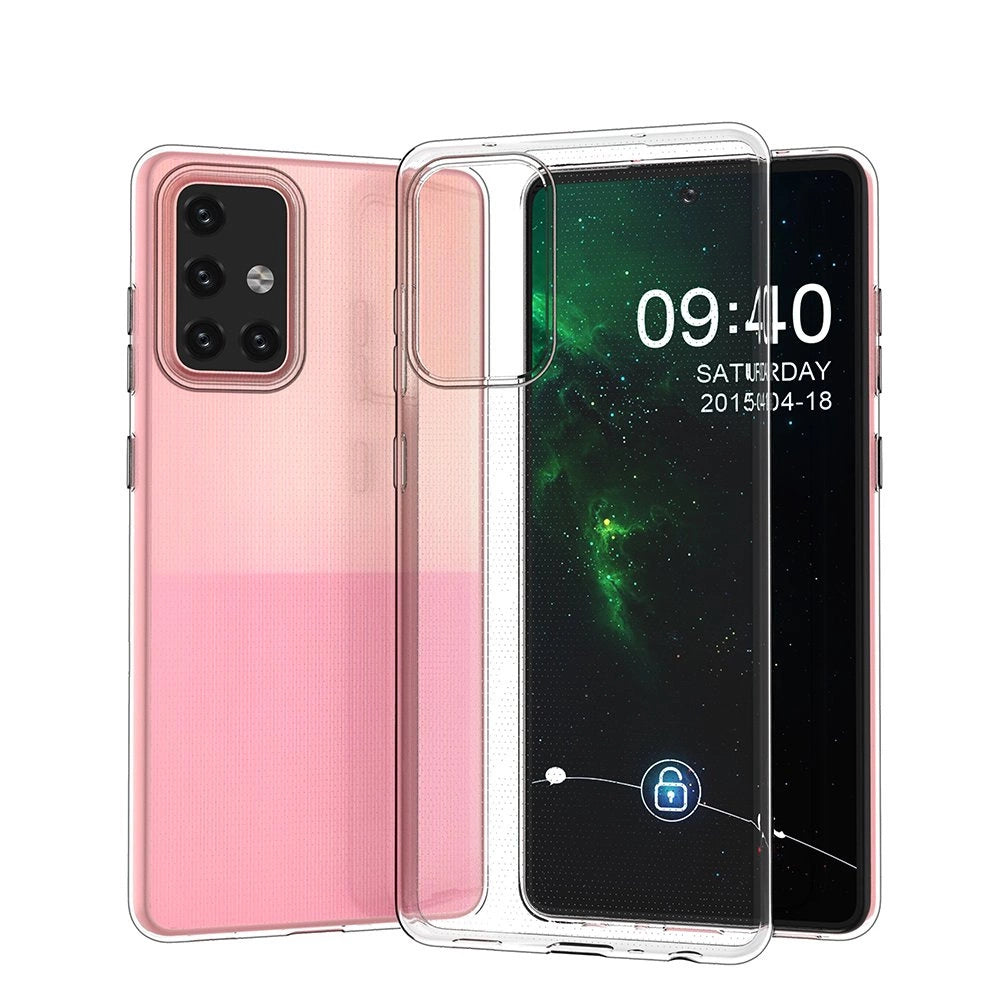 Ultra Clear 0,5 mm Case Gel TPU Cover til Samsung Galaxy A72 4G gennemsigtig