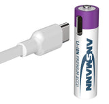 Ansmann 1311-0028 husholdningsbatteri Genopladeligt batteri AAA Lithium-Ion (Li-Ion)