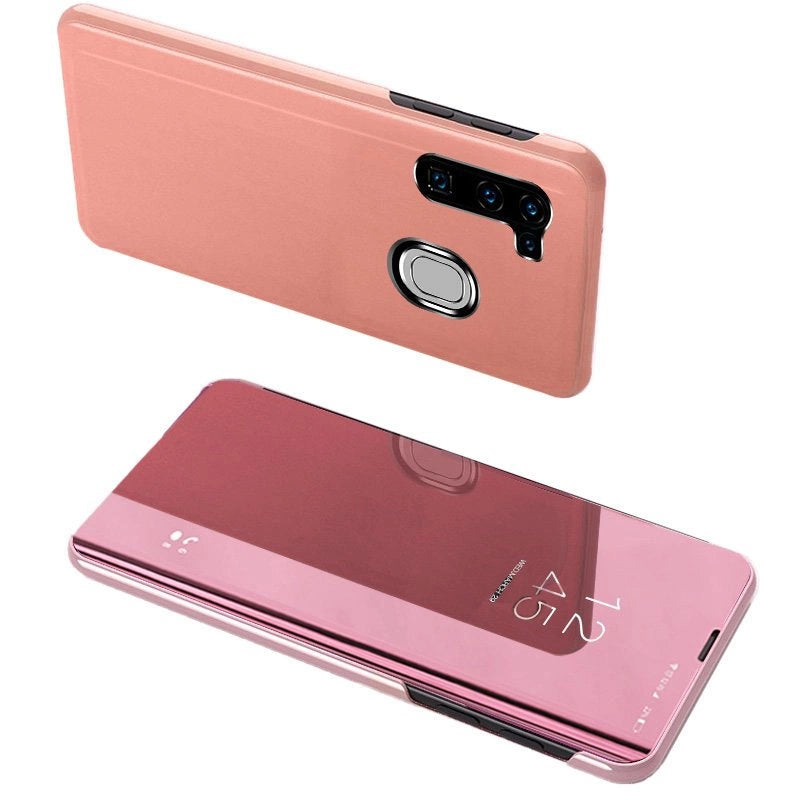 Clear View Case cover til Samsung Galaxy A11 / M11 pink