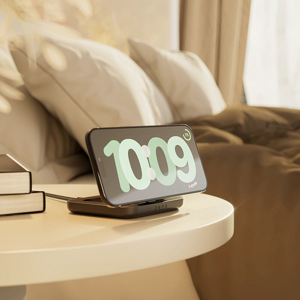 ZENS ZESC20B/00 oplader til mobil enhed Hovedtelefoner, Smartphone, Ur Sort USB Trådløs opladning Indendørs