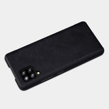 Nillkin Qin læderhylster for Samsung Galaxy A42 5G sort