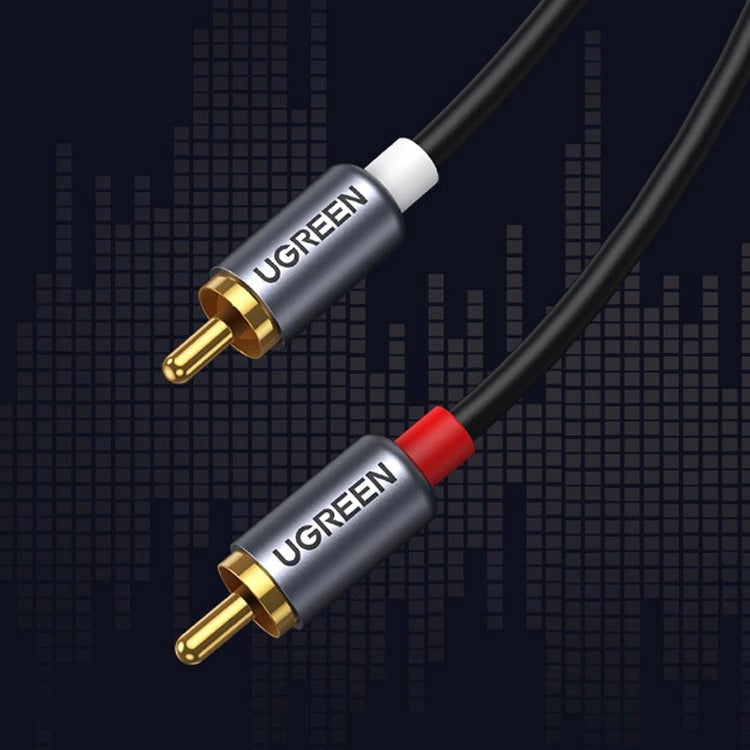 Ugreen lydkabel USB Type C (mand) - 2RCA (mand) 1,5 m grå (20193 CM451)